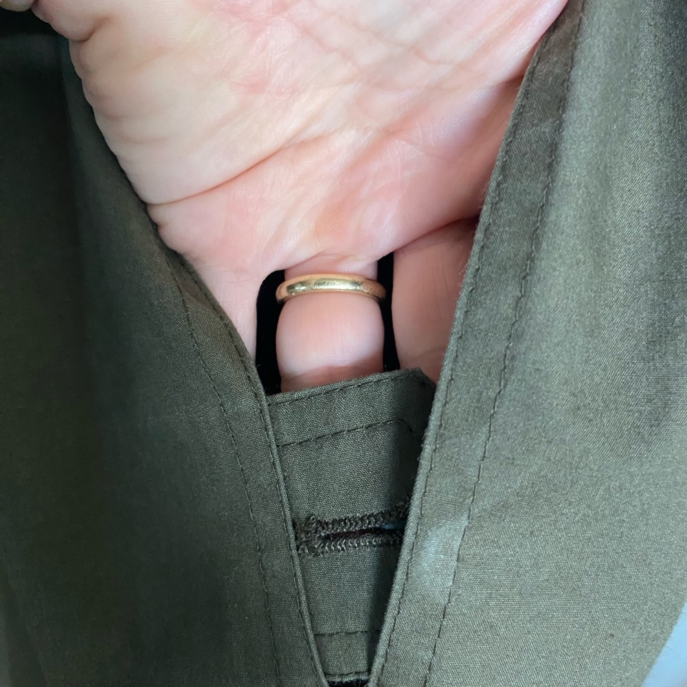 Vintage TOWNE from London Fog Long Trench Coat Size 44 Reg - Picture 15 of 15